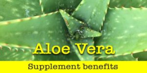 aloe vera supplement benefits