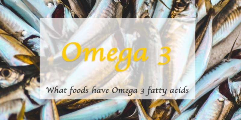 what foods have omega 3 fatty acids